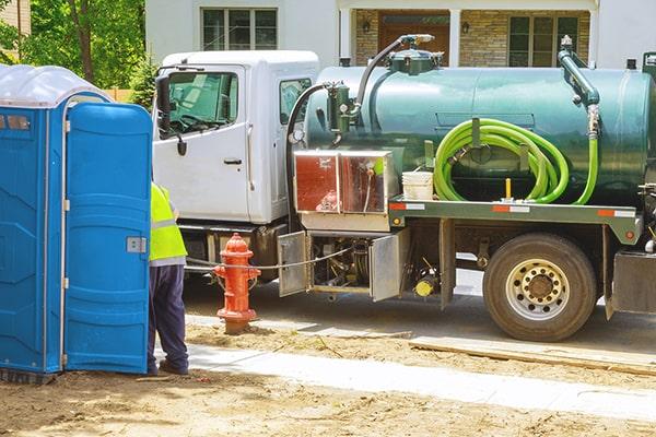 workers at Bowling Green Porta Potty Rental